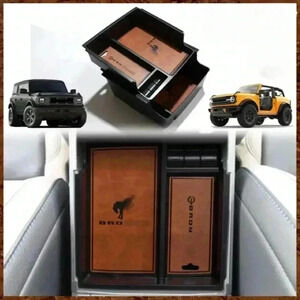 Center Console Organizer Liners Suitable For Ford F150 2021-2024 Armrest Tray